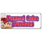 Signmission FUNNEL CAKE SUNDAE BANNER SIGN hot warm delicious sweet food B-Funnel Cake Sundae - alternate 1